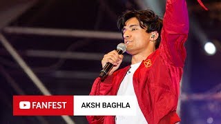 AKSH BAGHLA  YouTube FanFest Mumbai 2018 [upl. by Cahilly]