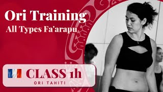 Cours de danse tahitienne 1h  TRAINING Faarapu [upl. by Alban]