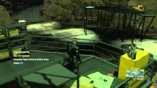 Easy material container extraction  MGSV requires wormhole M12 [upl. by Nnaytsirk]