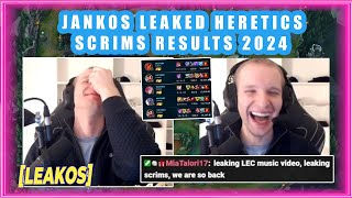 Jankos LEAKED 2024 HERETICS SCRIMS Results 👀 CLASSIC [upl. by Moskow]