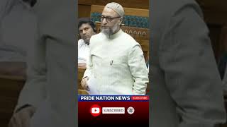 Asaduddin Owaisi news viral shorts asaduddinowaisi aimim pmmodi bjp nitishkumar sansad [upl. by Isadore]