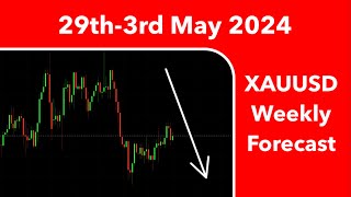 XAUUSD Gold Weekly Forecast 29th3rd May 2024  Interest Rates NFP JOLTs PMI Consumer Confidence [upl. by Aennil218]