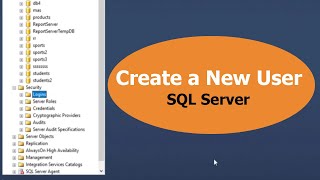 How to give permission to sql user in sql server using ssms on database [upl. by Ober]