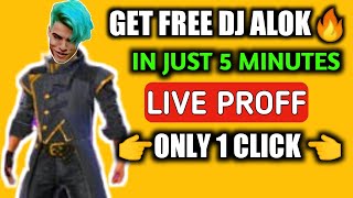 How To Get Dj Alok Character in Free  Get Dj Alok Character For Free [upl. by Wurtz]