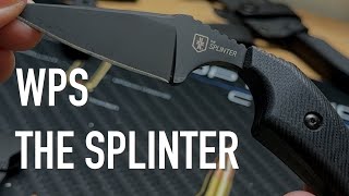 Warrior Poet Societys Splinter EDC Knife from our Lord and Savior [upl. by Devin]