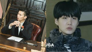 BTS’s Suga contacted GroovyRoom to compliment their latest works [upl. by Ruhtracam]