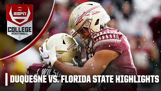 Duquesne Dukes vs Florida State Seminoles  Full Game Highlights [upl. by Athal937]