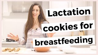 The BEST lactation cookie recipe for breastfeeding mamas [upl. by Arahsat]