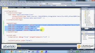 ASPNET WebConfig Expression Builder [upl. by Naugan]