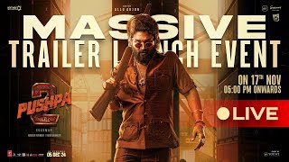 Pushpa 2  The Rule Massive Trailer Launch Event LIVE  Allu Arjun  Sukumar  DSP  YouWe Media [upl. by Neerom]