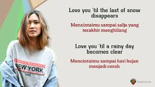 I Like You So Much You’ll Know It  Ysabelle Cuevas Lyrics video dan terjemahan  AopyLirik [upl. by Aihtnic]