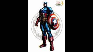 Marvel vs Capcom 3  Theme of Captain America [upl. by Ardrey]