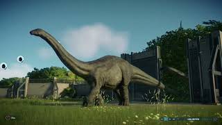 Apatosaurus  Jurassic World Evolution 2  JWE2 [upl. by Nednal493]