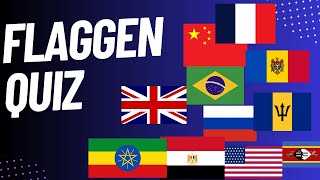 Das große Flaggen Quiz  50 Flaggen in 5 Sekunden [upl. by Craner]