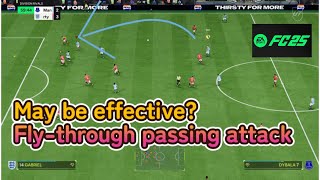 Flythrough passing attack fc25ultimateteam [upl. by Aubyn]