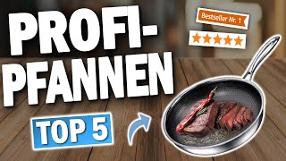 TOP 5 PROFI PFANNEN Testsieger 2025 🔥  Die besten Profi Pfannen im Vergleich [upl. by Anaiad]