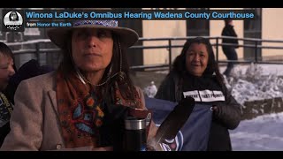 Winona LaDukes Omnibus Hearing at Wadena County Courthouse [upl. by Esihcoc]