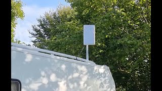 4G Außenantenne am Wohnmobil mit mobilen WLanRouter [upl. by Marianne]