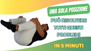 UNA SOLA POSIZIONE PUO RISOLVERE TUTTI QUESTI PROBLEMI IN 5 MINUTI [upl. by Nepean]