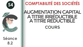 Souscription à titre irréductibleréductible séance 82 Lacomptabilitédessociétés [upl. by Juno]