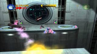 LEGO Star Wars II Walkthrough Episode V Chapter 5 Cloud City Trap 22 [upl. by Anaibib307]