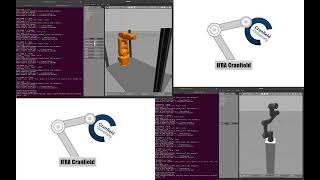 ROS2 Gazebo  MoveIt2 Simulation Program Execution [upl. by Berey]