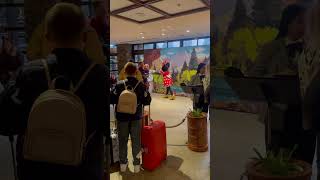 Minnie Mouse Character Meet at Sequoia Lodge Hotel in Disneyland Paris 2024 [upl. by Hardie]