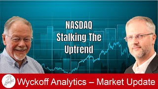 NASDAQ Stalking The Uptrend  Wyckoff Market Discussion  10022024 [upl. by Aselehc121]