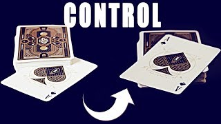 Karte nach oben zaubern mit dem Push off Second Deal Control  Karten kontrollieren Tutorial [upl. by Eatnom]