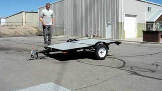 Folding Utility Trailer [upl. by Aluin723]