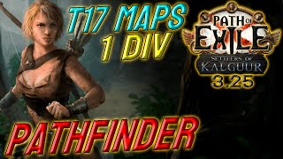 PATHFINDER  1 DIV Build Cost  T17 capable  Path of Exile 325 [upl. by Kyne]