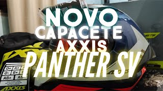 Meu novo capacete Axxis Panther SV [upl. by Oly]