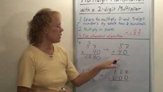 How to teach multiplying by a 2digit number [upl. by Tay]