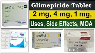 Glimepiride 2mg 4 mg 3 mg 1 mg tablet  glimepiride tablets ip 2mg 4 mg 1 mg uses Side Effects [upl. by Grae701]