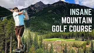 Pt1  Canadas Best Mountain Golf Course  Greywolf  Panorama BC  Front Nine Vlog [upl. by Chaker]