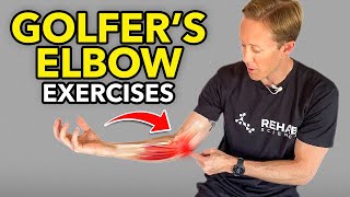 3 Golfers Elbow Exercises [upl. by Setiram]