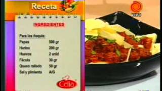 ñoquis de papa con salsa bolognesa pt4 201201273gp [upl. by Fulmer673]