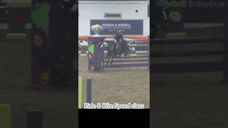 Ivy’s first ride amp bike class was eventful horse equestrian showjumping horselover horseriding [upl. by Vite]