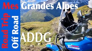 Mes grandes alpes en Yamaha T7 World Rally [upl. by Novyaj369]