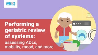 Performing a geriatric review of systems assessing ADLs mobility mood and more [upl. by Seidler]