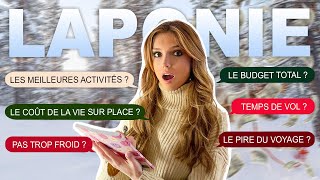 TOUT SUR MON VOYAGE EN LAPONIE  budget activités 💰 Julie Tagliavacca 8 [upl. by Nnairda]