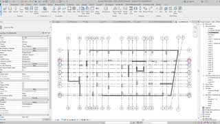 sofistik reinforcement جزء من شرح لوحه المحاور و الاعمده علي برنامج الريفت revit structure [upl. by Walther]