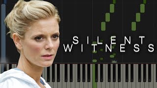 Silent Witness Theme  Piano Tutorial [upl. by Eyr]