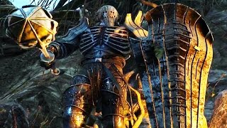 Witcher 3 Imlerith General of the Wild Hunt Boss Fight Hard Mode 4K 60fps [upl. by Fortier]