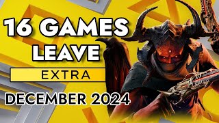 17 GAMES LEAVING PS PLUS EXTRA IN DECEMBER 2024  PS EXTRA DECEMBER 2024 PLAYSTATION PLUS PREMIUM [upl. by Anas]