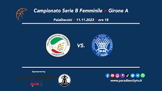 HIGHLIGHTS SERIE B BASKET FEMMINILE GIRONE A 202324  P F UMBERTIDE vs FEBA CIVITANOVA MARCHE [upl. by Doreen83]