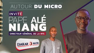 🔴 AUTOUR DU MICRO AVEC PAPE ALE NIANG DG DE LA RTS I VEN 15 NOV 2024 [upl. by Munafo]