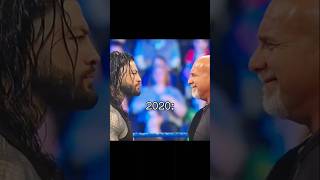 Roman reigns amp Goldberg 2020 vs 2022 🥺 Edit [upl. by Jemmie]