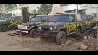 Army Auction  Toyota Land Cruiser RKR  For Sale in Karachi [upl. by Anegroeg197]