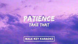 Take That  Patience Karaoke  ClaverioKey [upl. by Ardnak]